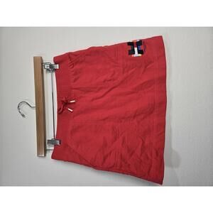 Tommy Hilfiger Girls Red logo Skirt - Size XL